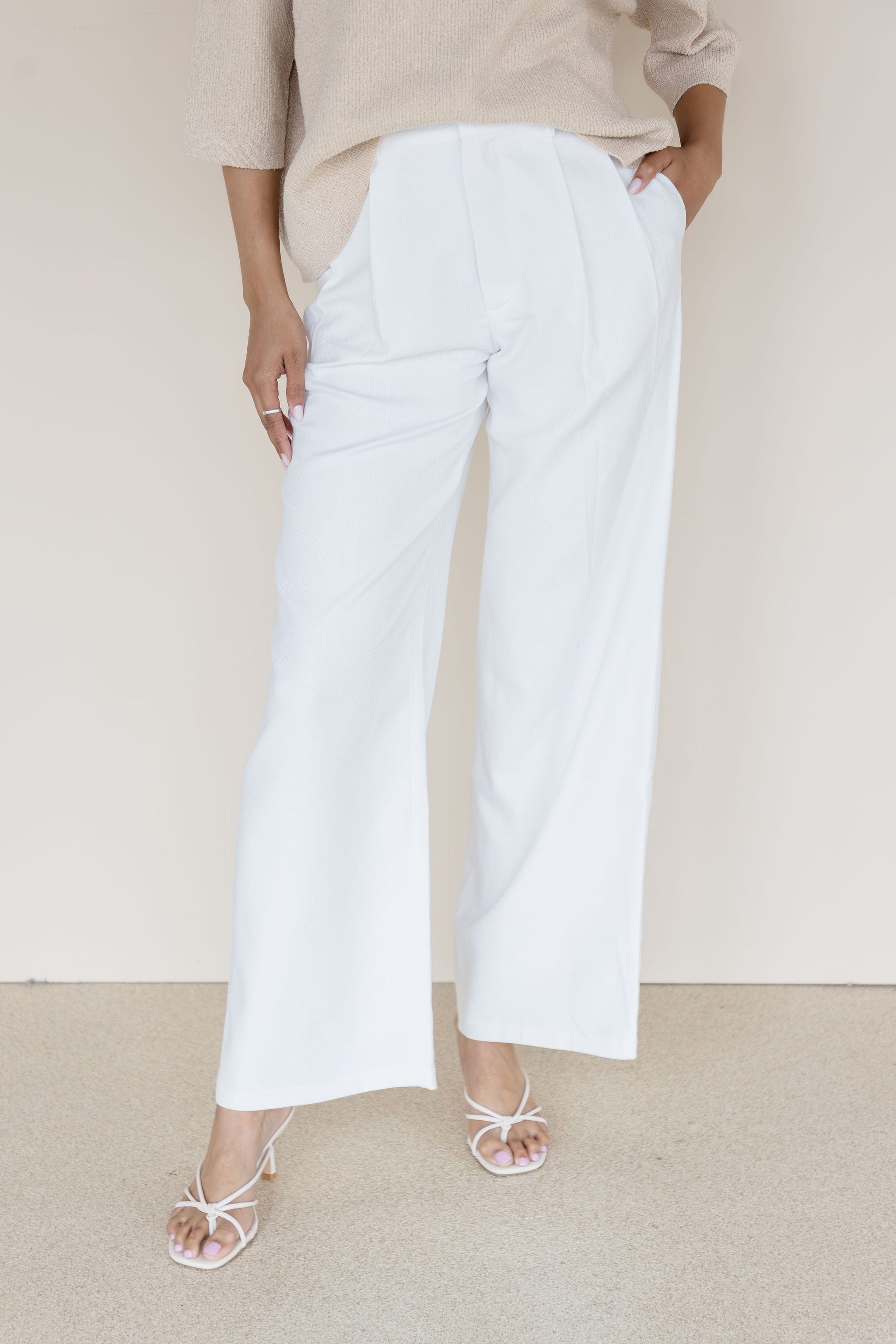 Talulla Wide-Leg Linen Pants