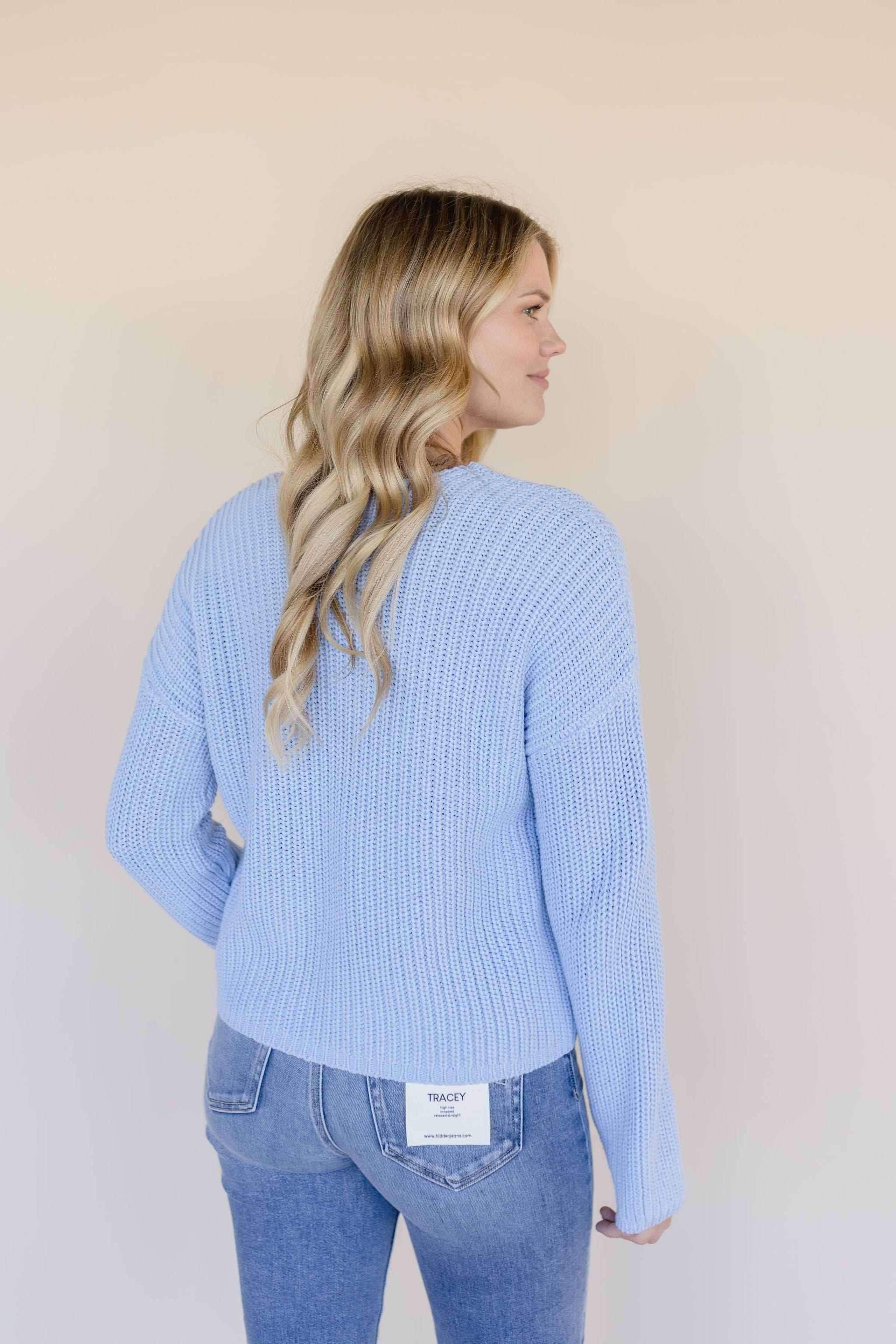 Spencer V-Neck Knit Sweater