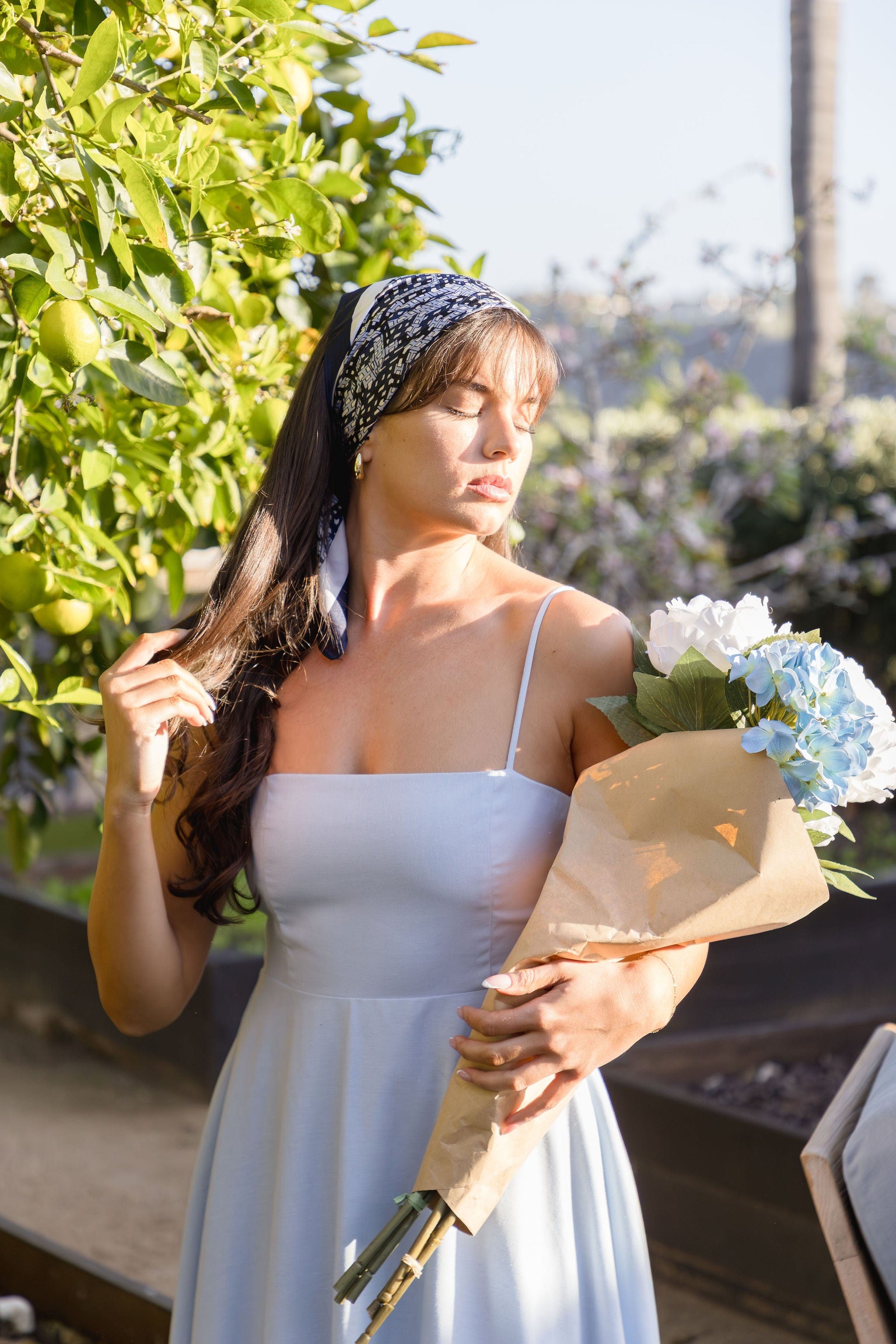 Maci Linen Midi Dress