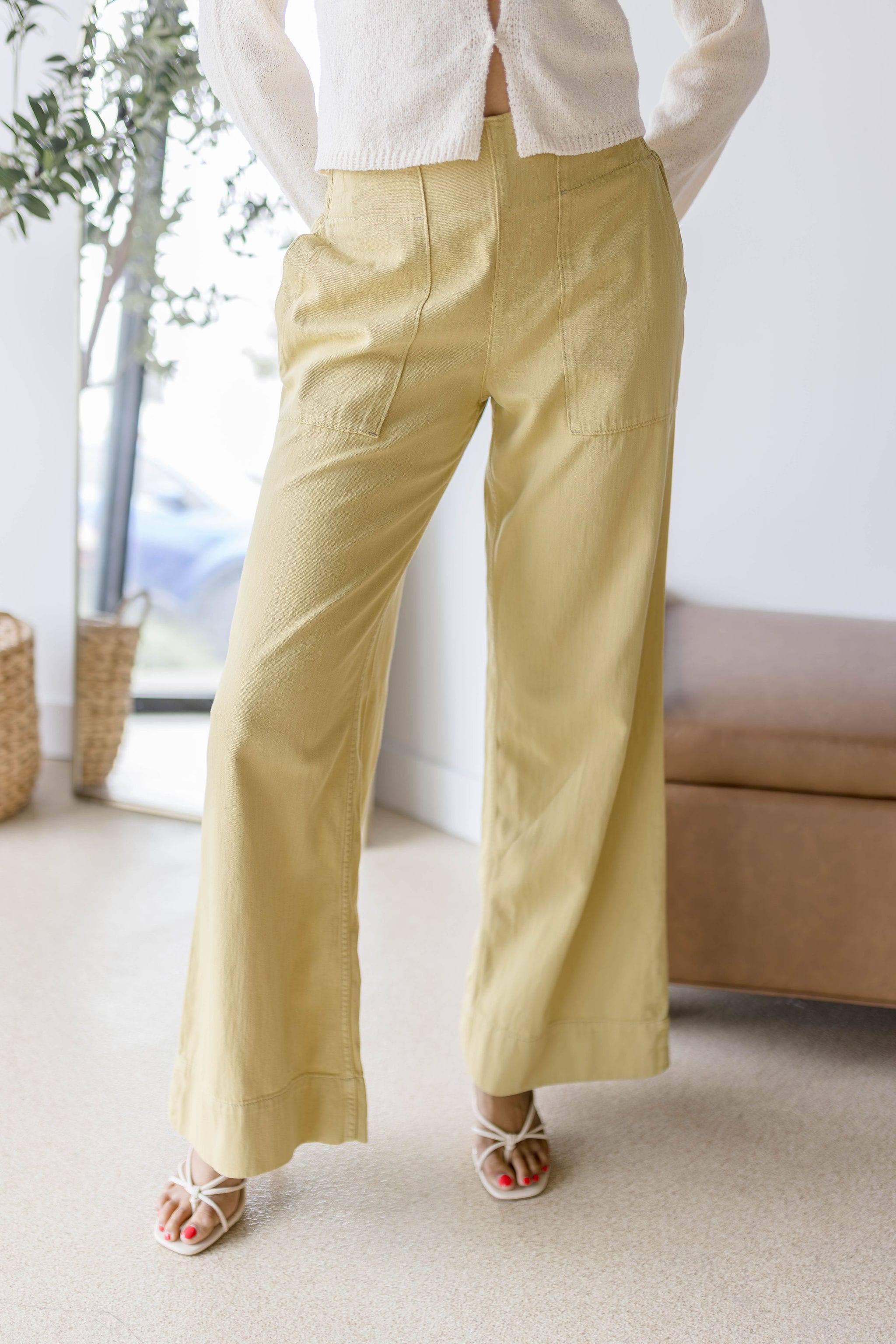 Breezy Denim Pull On