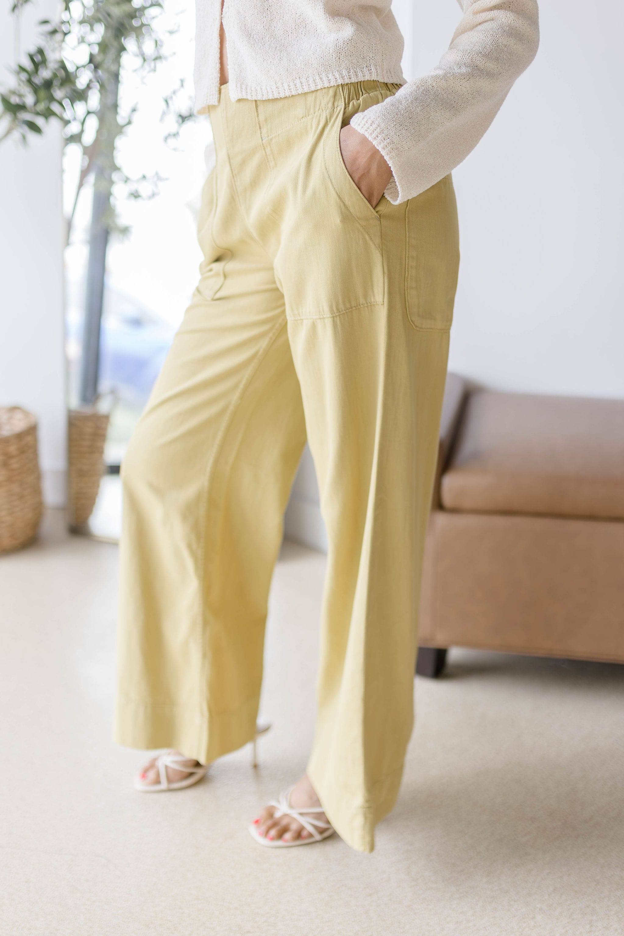 Breezy Denim Pull On