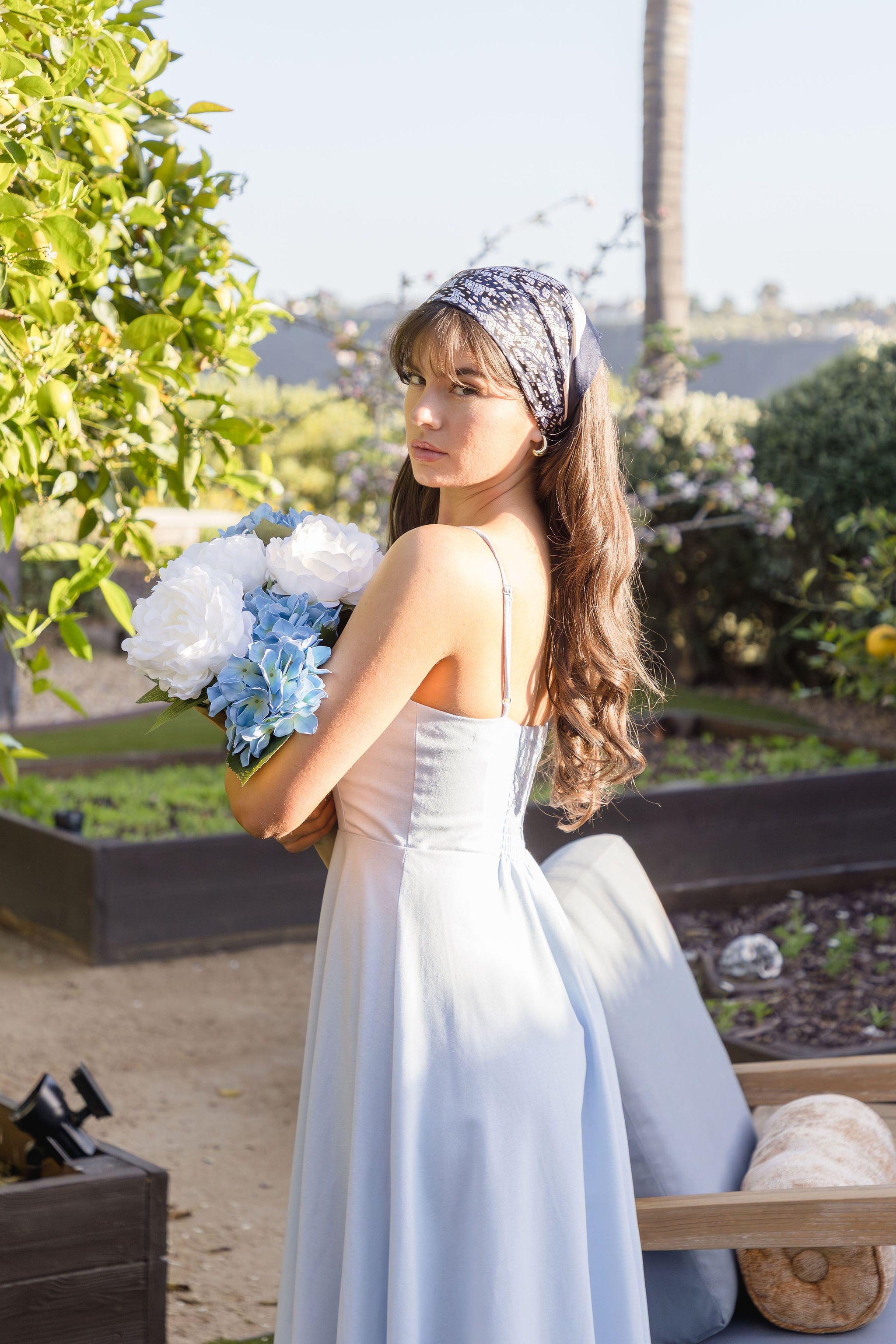 Riviera Square Silk Scarf