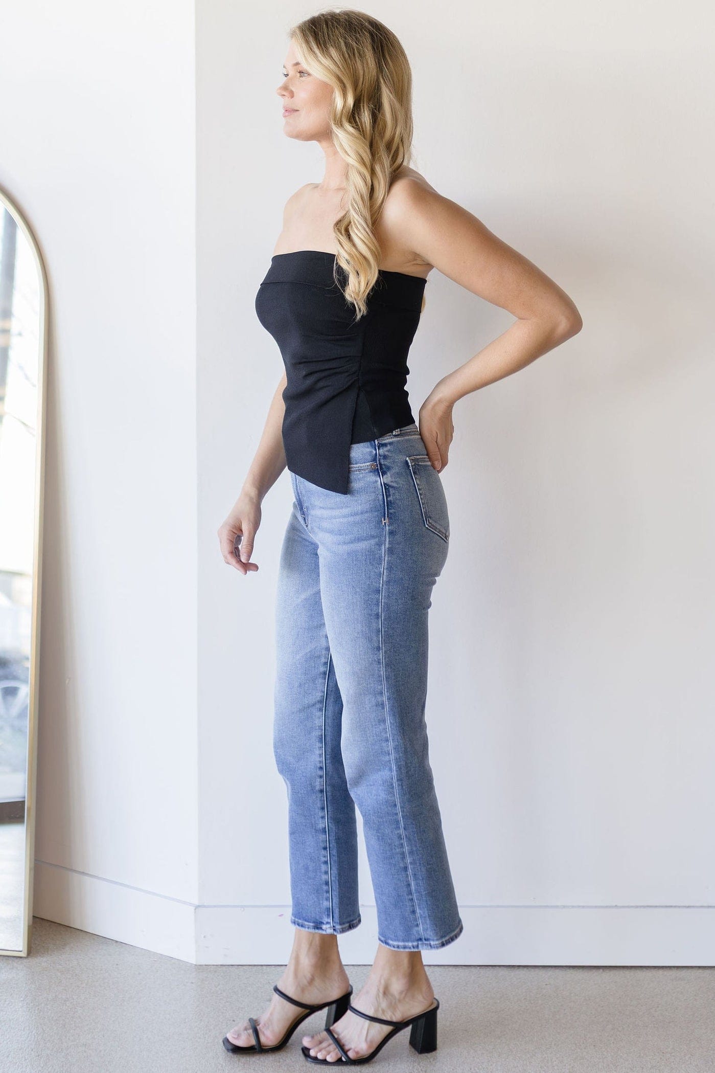 Maxwell Fold Over Tube Top