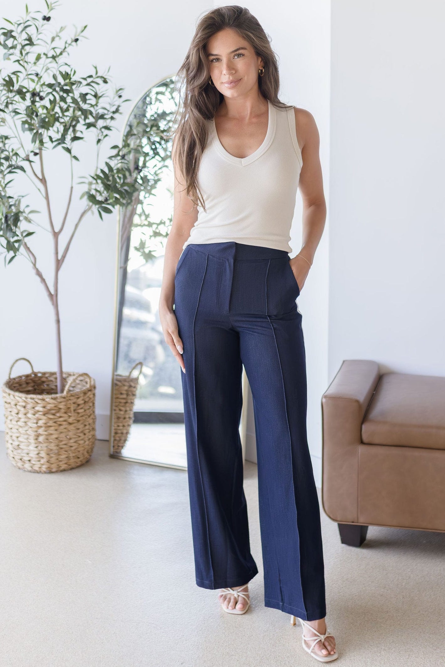 Harland Tencel Dress Pant