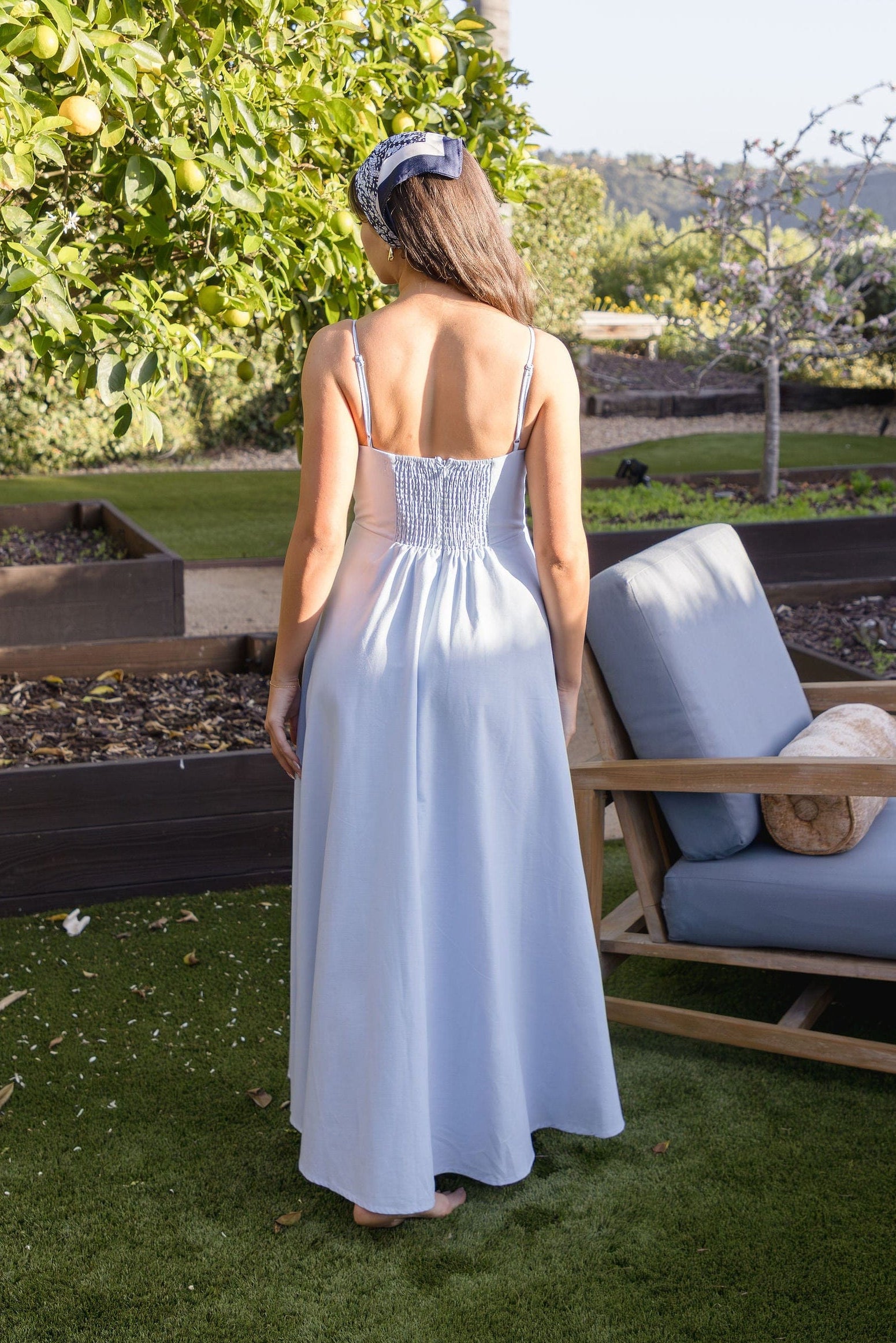 Maci Linen Midi Dress