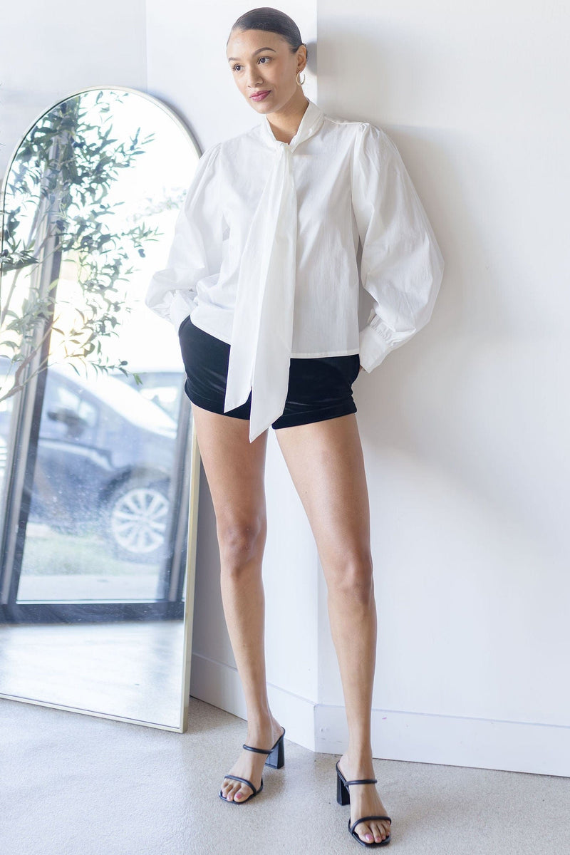 Madden Tie Front Blouse Madden Tie Front Blouse