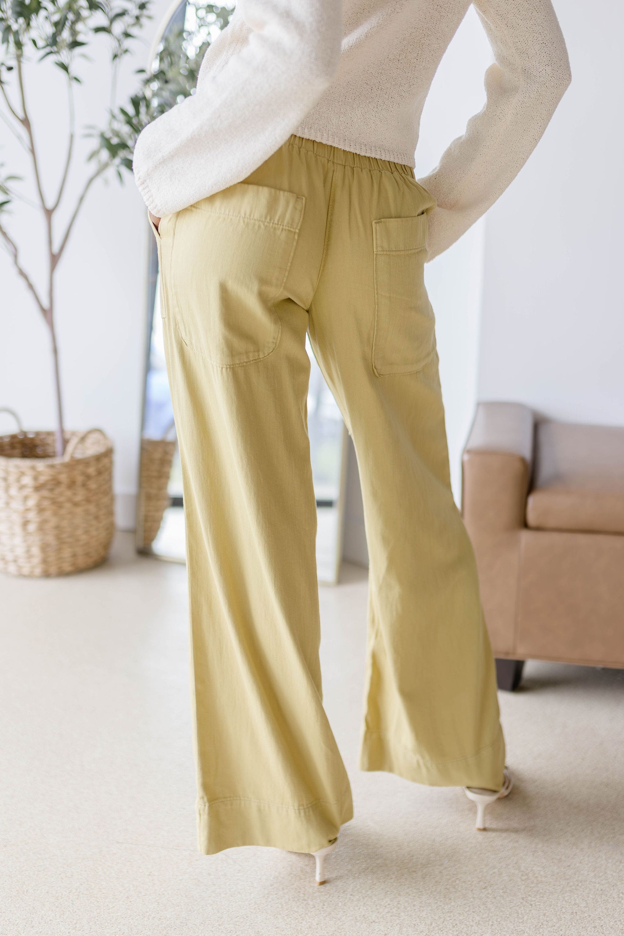 Breezy Denim Pull On
