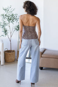 Snake Modal Halter Top