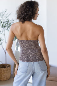 Snake Modal Halter Top