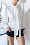 Madden Tie Front Blouse Madden Tie Front Blouse