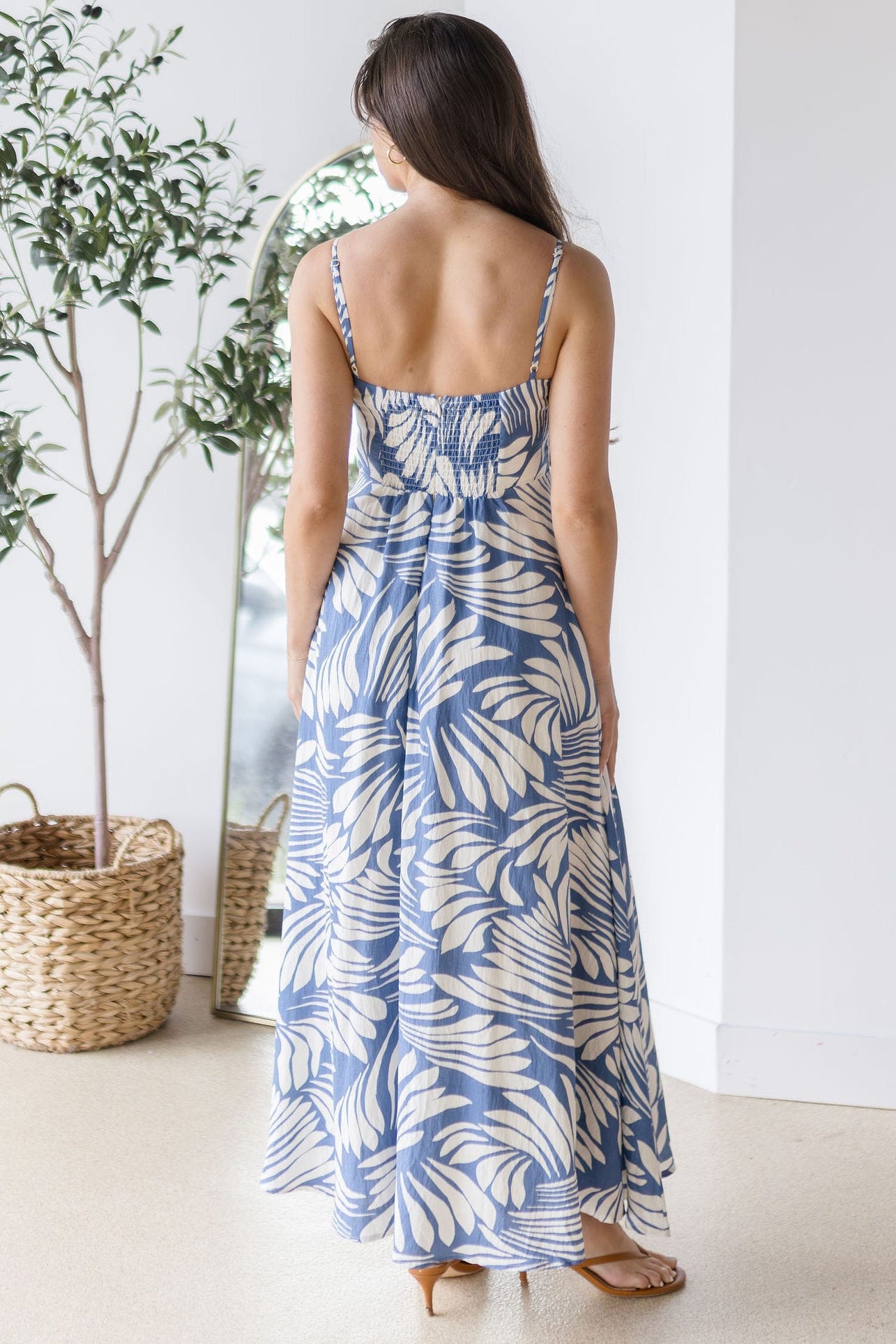 Aven Linen Midi Dress