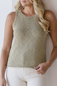 Mildred Sleeveless Knit Top