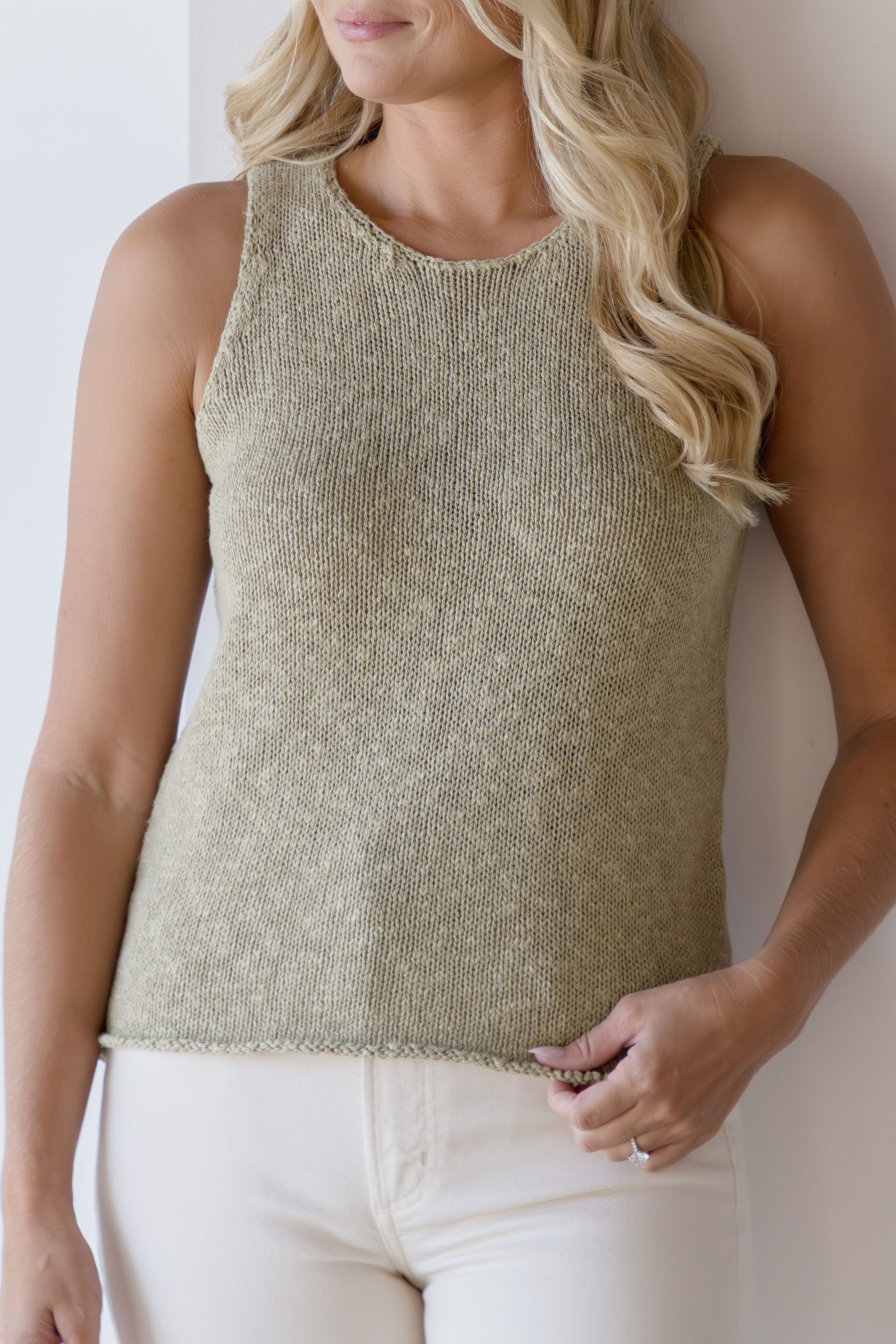 Mildred Sleeveless Knit Top