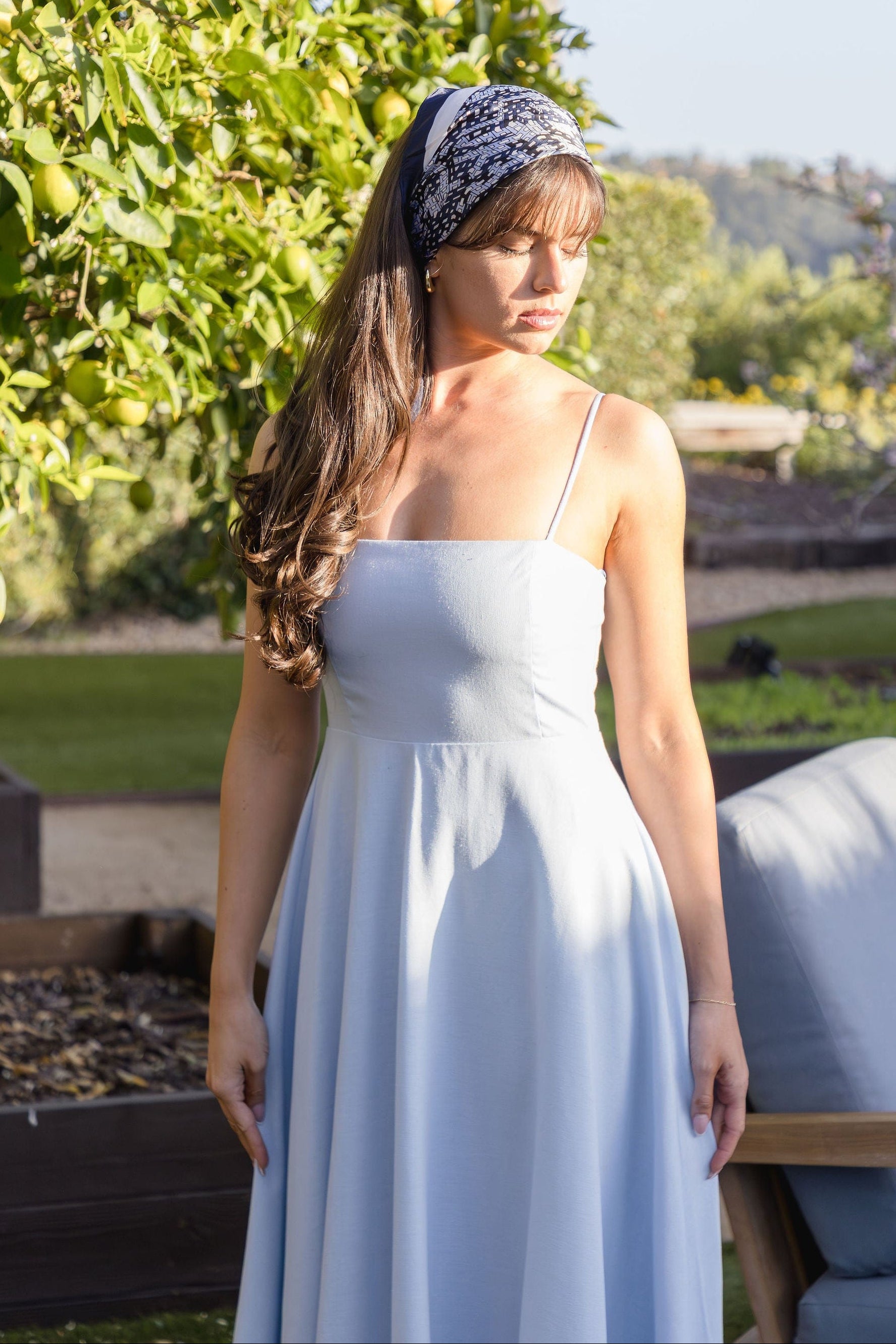 Maci Linen Midi Dress