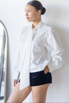 Madden Tie Front Blouse Madden Tie Front Blouse