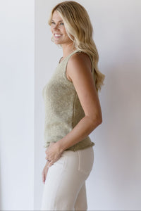 Mildred Sleeveless Knit Top