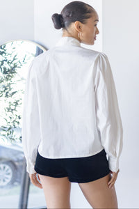 Madden Tie Front Blouse Madden Tie Front Blouse