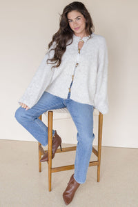 Jaynie Toggle Button Cardigan Jaynie Toggle Button Cardigan