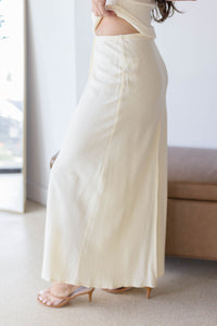 Leila Tie Waist Midi Skirt