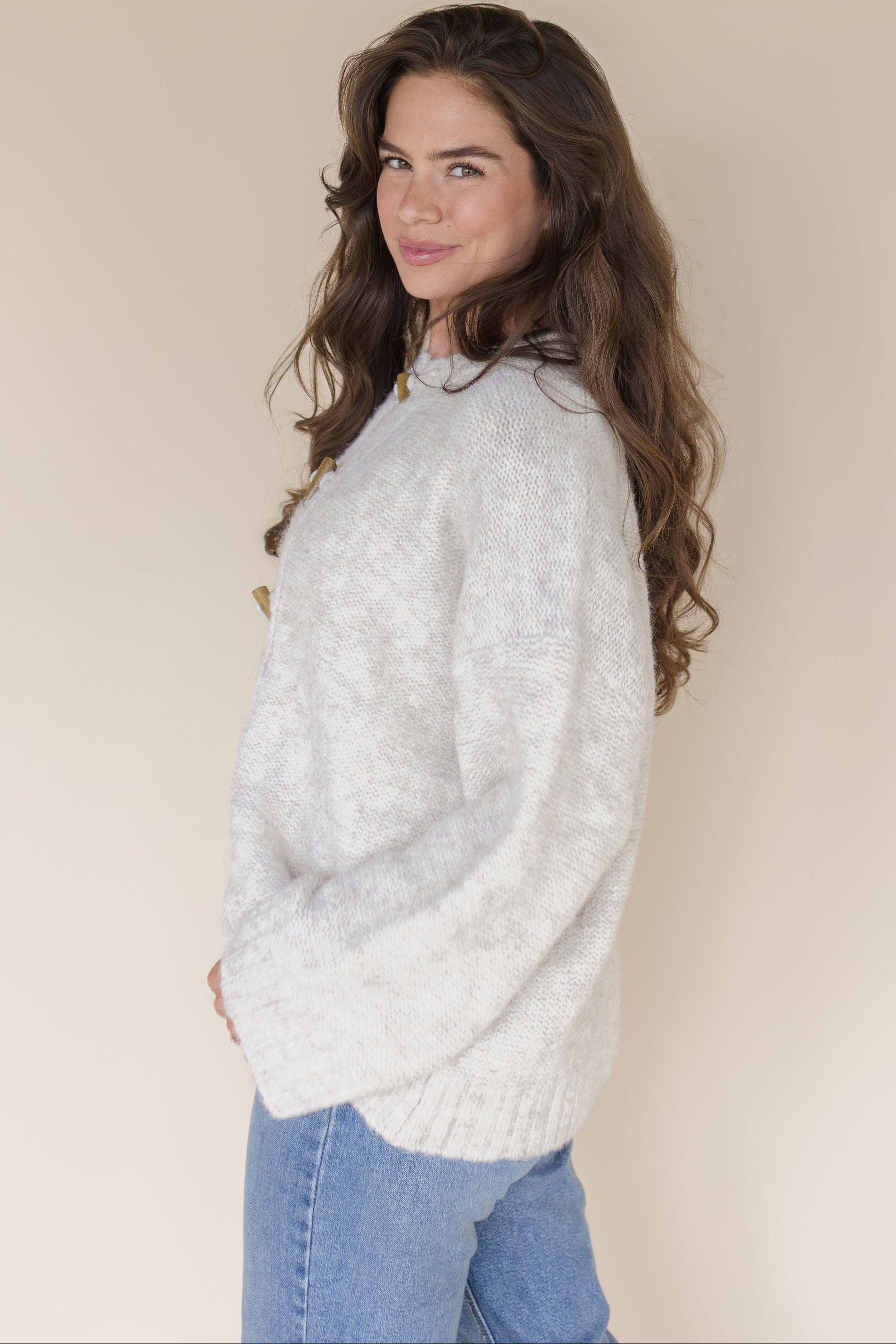 Jaynie Toggle Button Cardigan Jaynie Toggle Button Cardigan