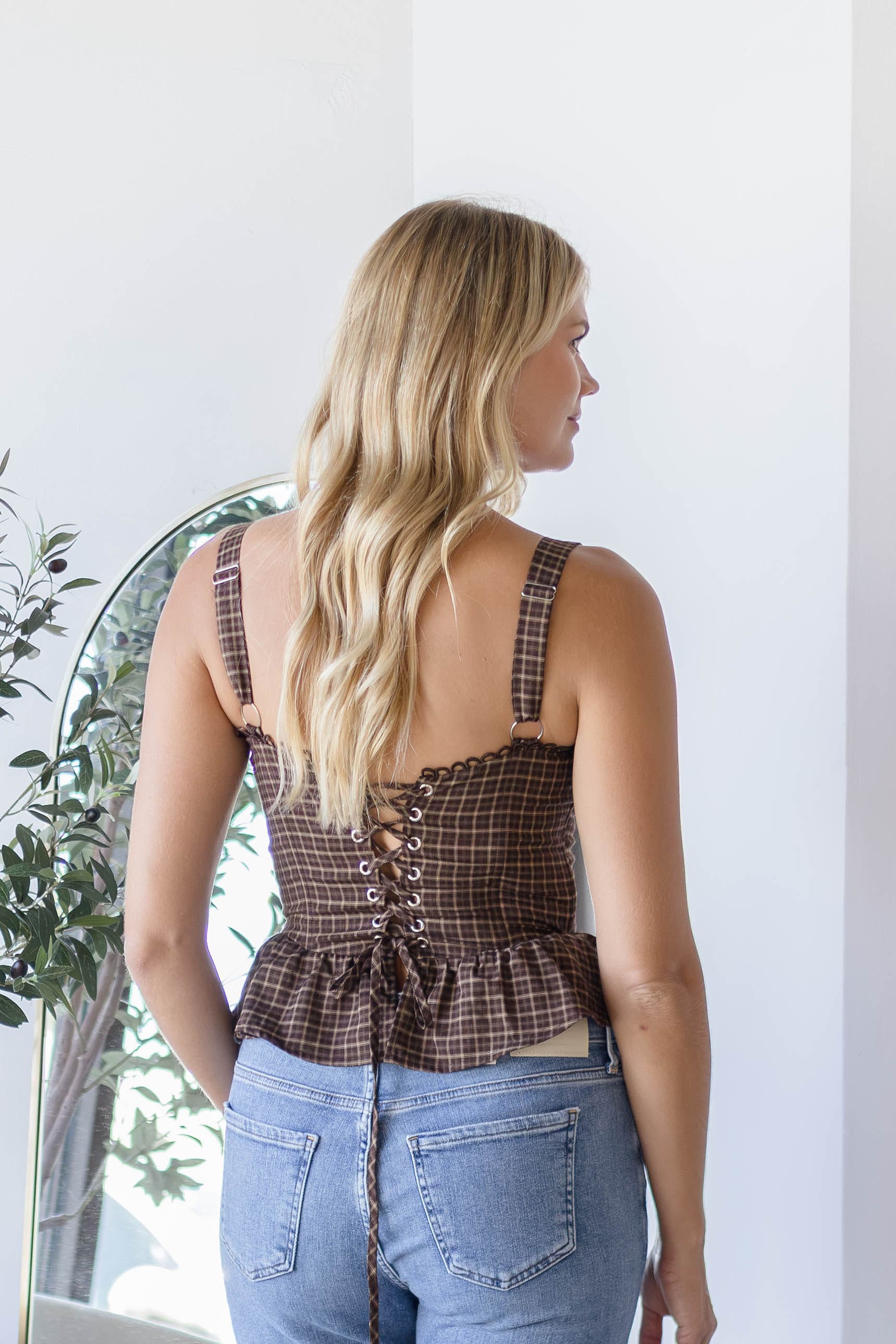 Georgia Peplum Top