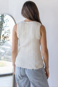 Bonnie Sleeveless Knit Top