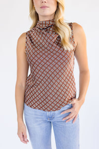 Claude Cowl Neck Top