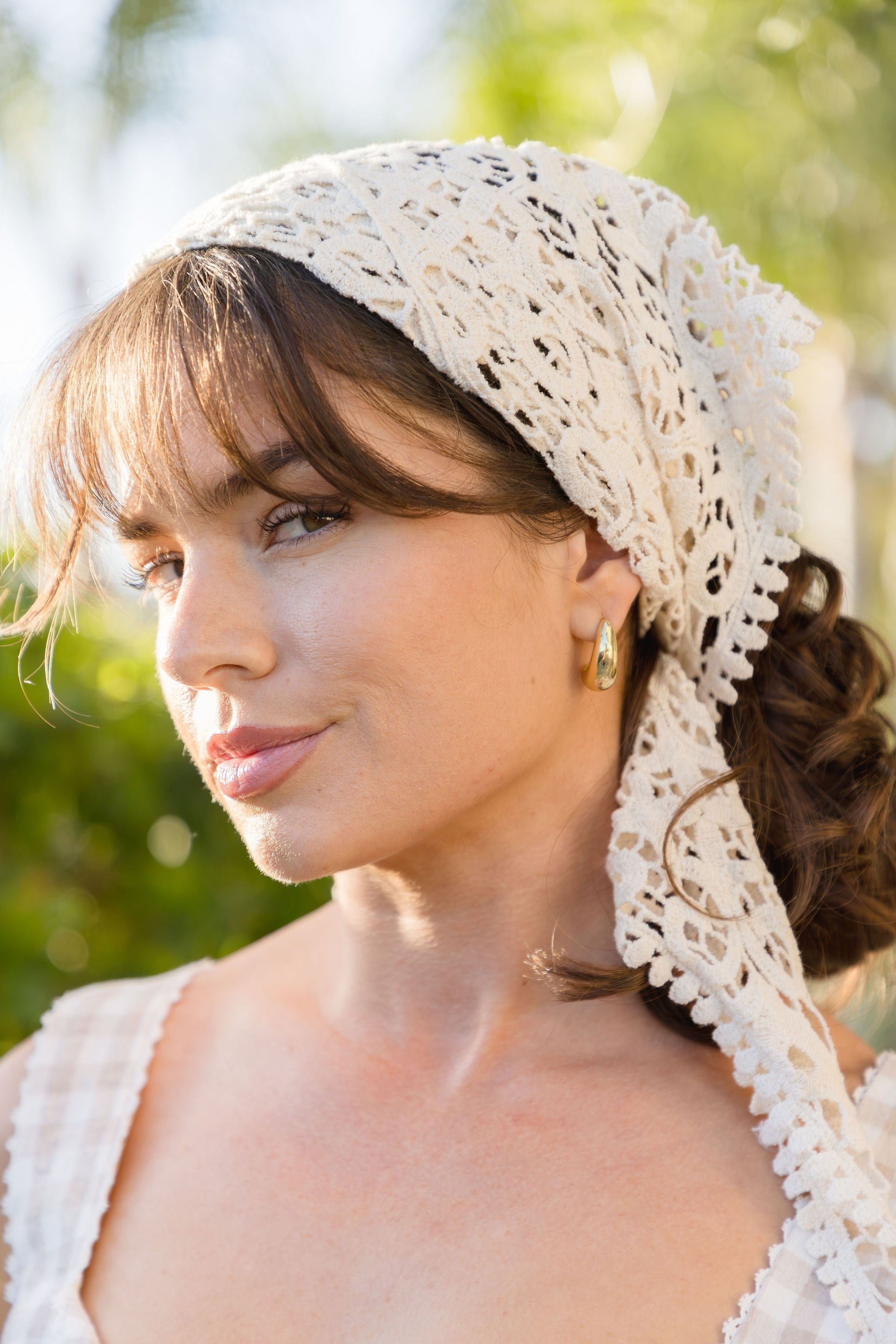 Izzy Crochet Bandana Scarf