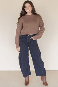 Good Luck Mid Rise Barrel Jeans Good Luck Mid Rise Barrel Jeans