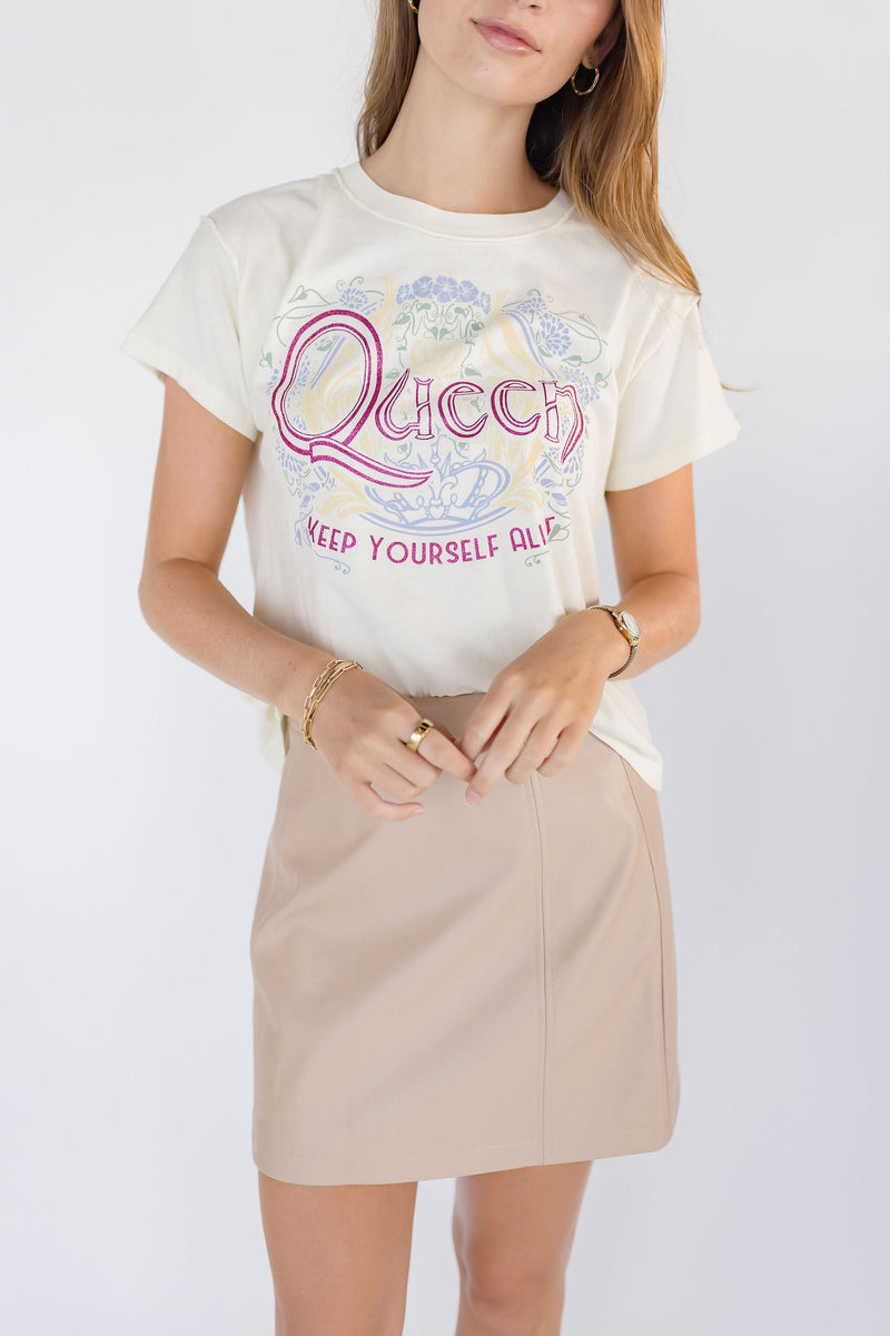 Queen Keep Yourself Alive Reverse GF Tee