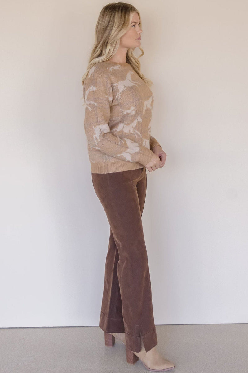 Glow Up Vegan Suede Pant Glow Up Vegan Suede Pant