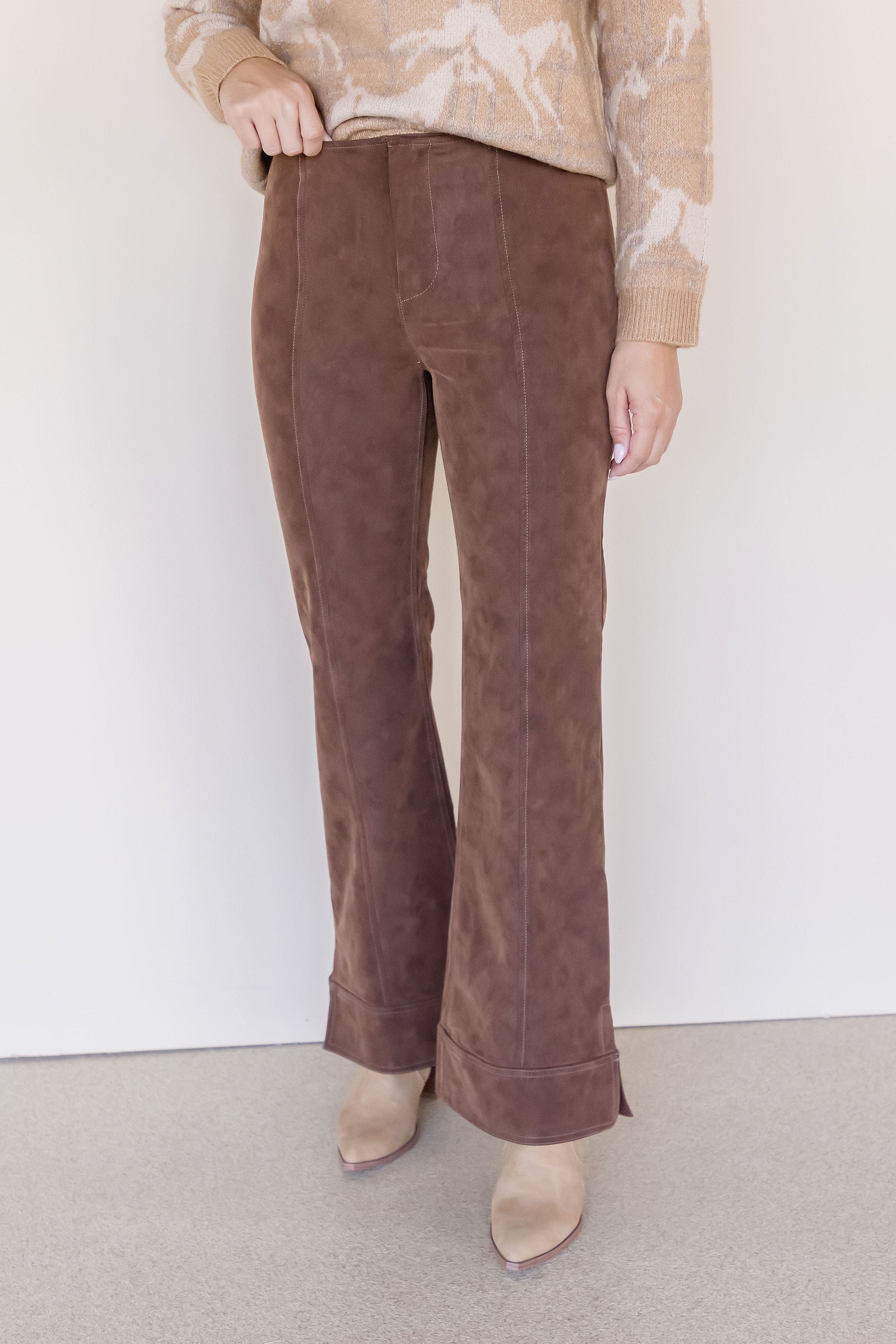 Glow Up Vegan Suede Pant Glow Up Vegan Suede Pant