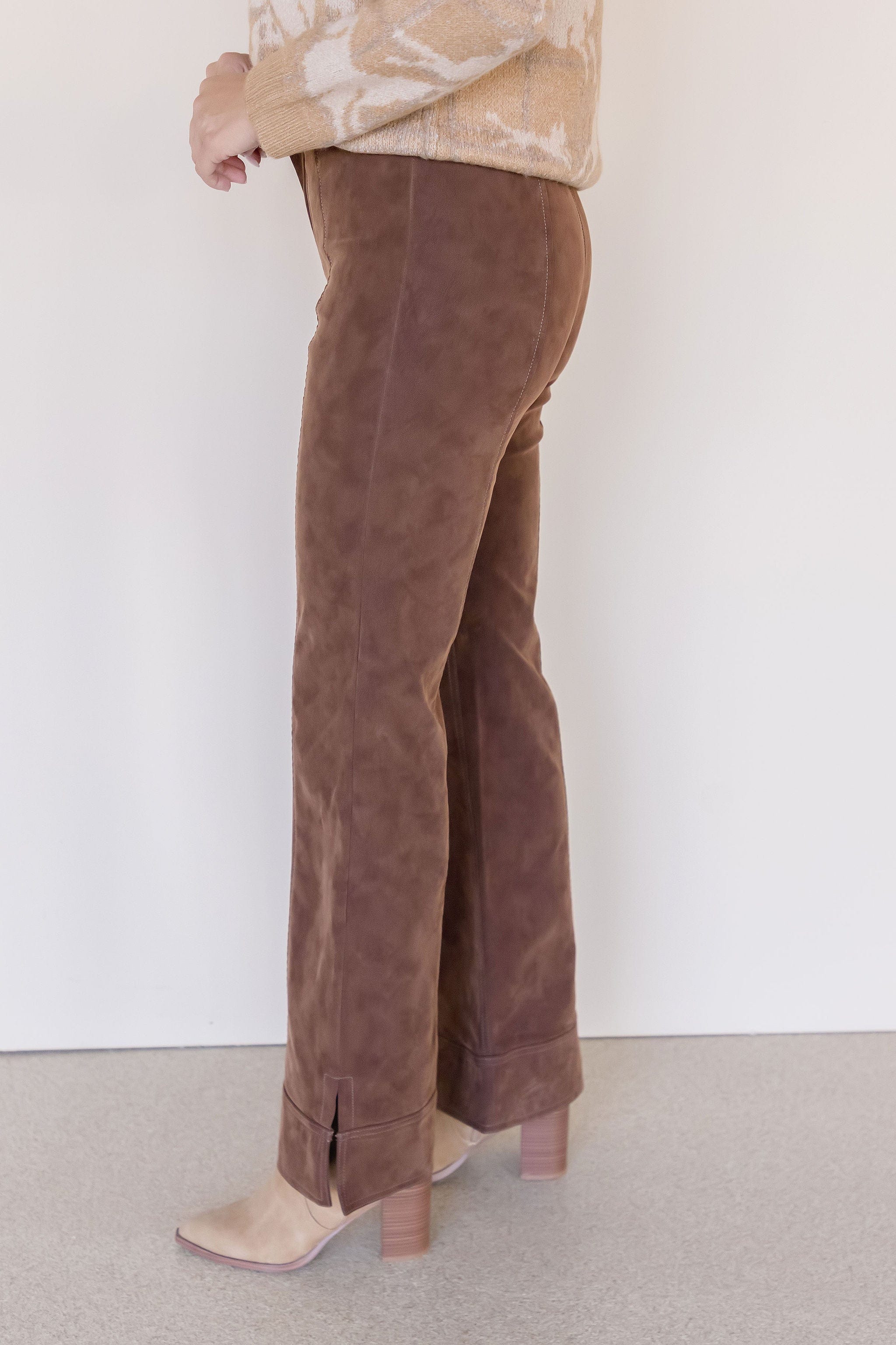 Glow Up Vegan Suede Pant Glow Up Vegan Suede Pant