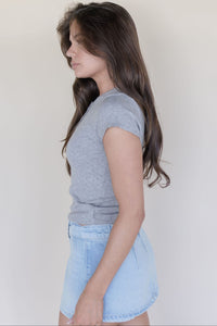 Reagan Scalloped Knit Top