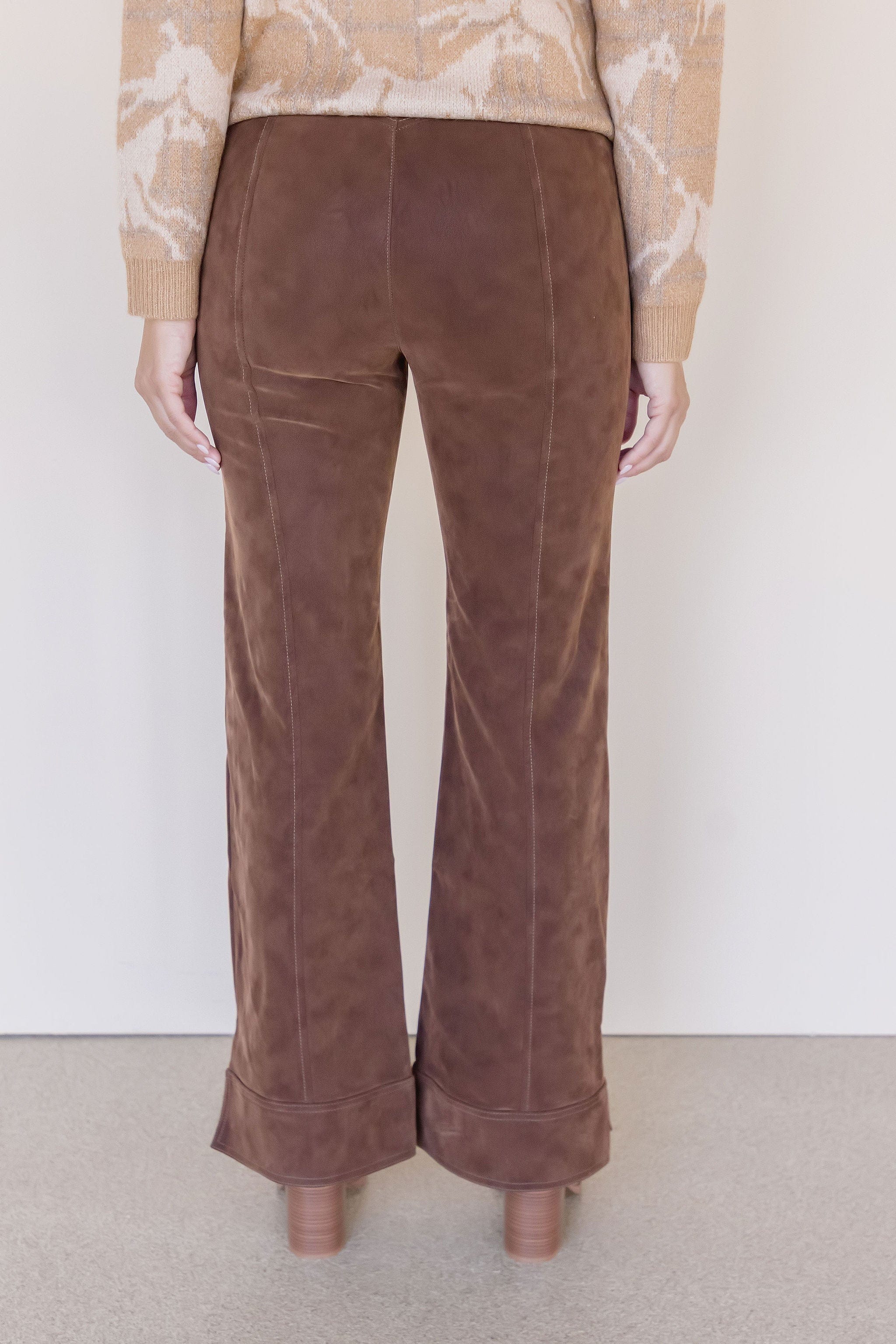 Glow Up Vegan Suede Pant Glow Up Vegan Suede Pant