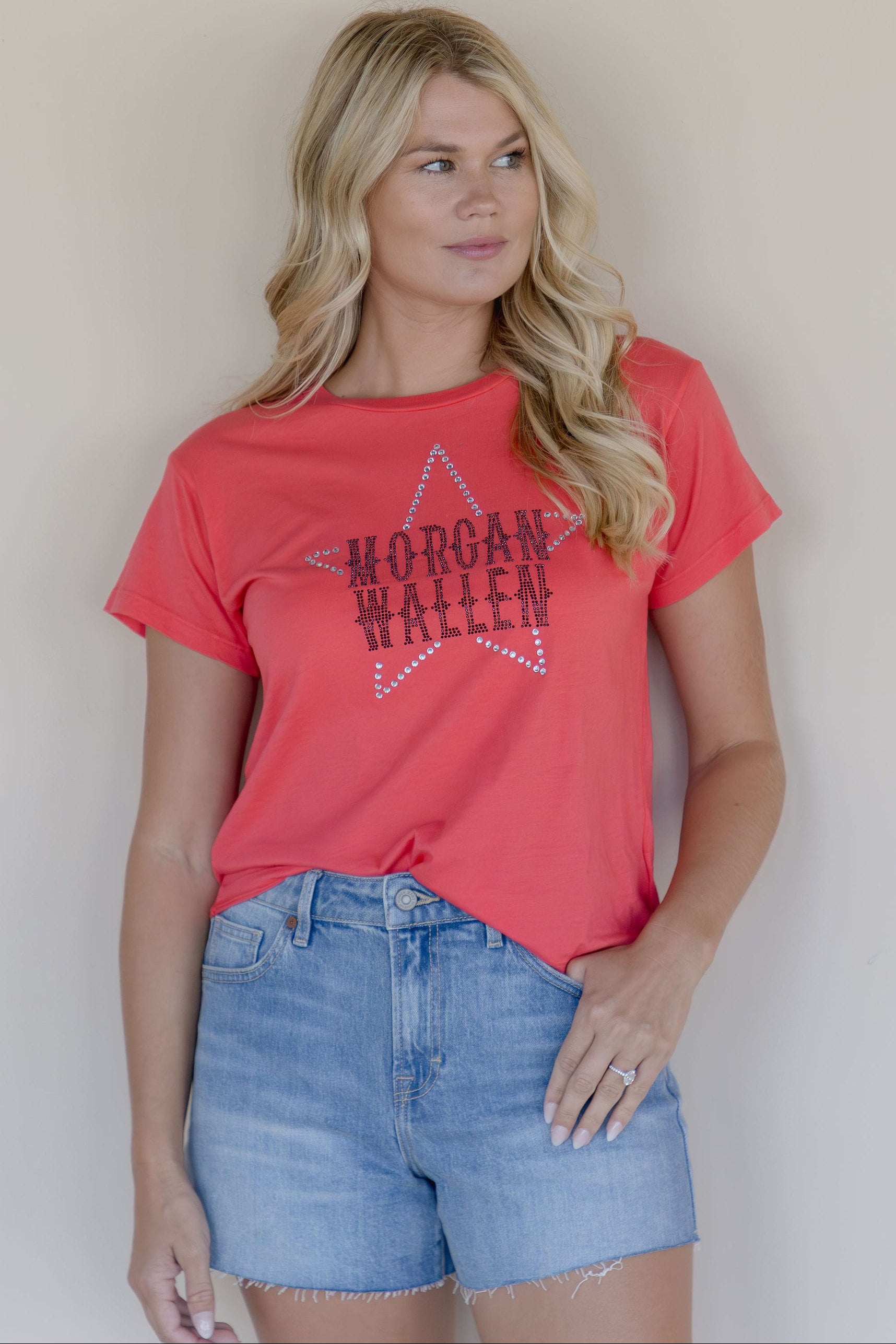 Morgan Wallen Rhinestone Star Solo Tee