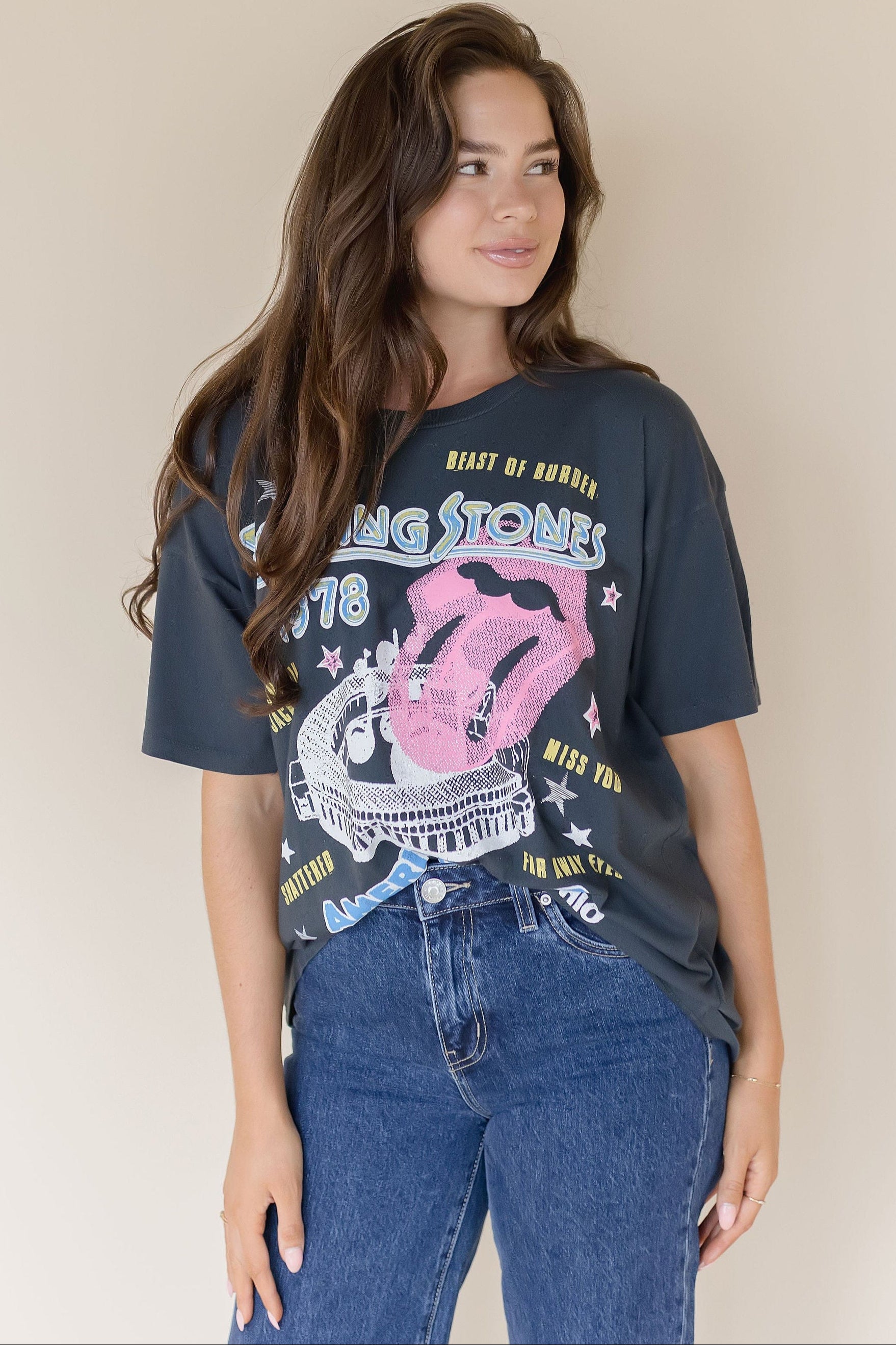 Rolling Stones 1978 American Tour Merch Tee Rolling Stones 1978 American Tour Merch Tee