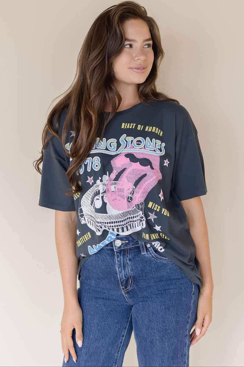 Rolling Stones 1978 American Tour Merch Tee Rolling Stones 1978 American Tour Merch Tee