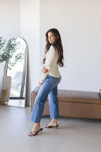 Ella Low Rise Straight Jean 27"