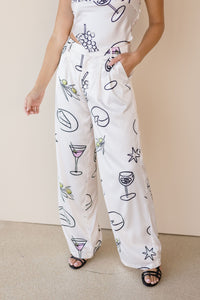 Cocktail Hour Satin Trousers