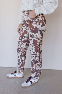 Risk Taker Mid-Rise Printed Jeans