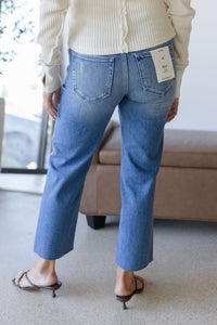Ella Low Rise Straight Jean 27"