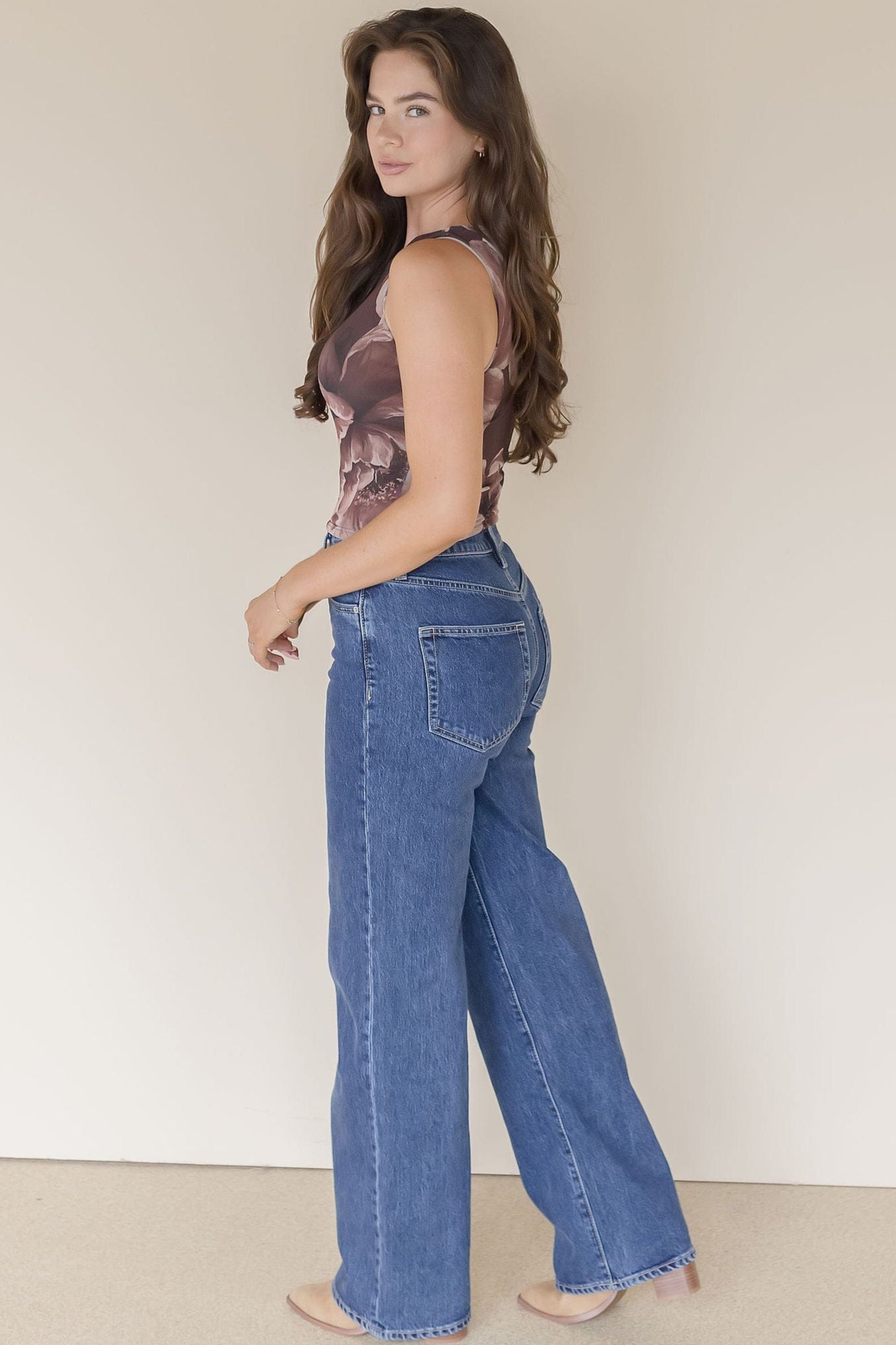 Celestine Floral Mesh Top Celestine Floral Mesh Top