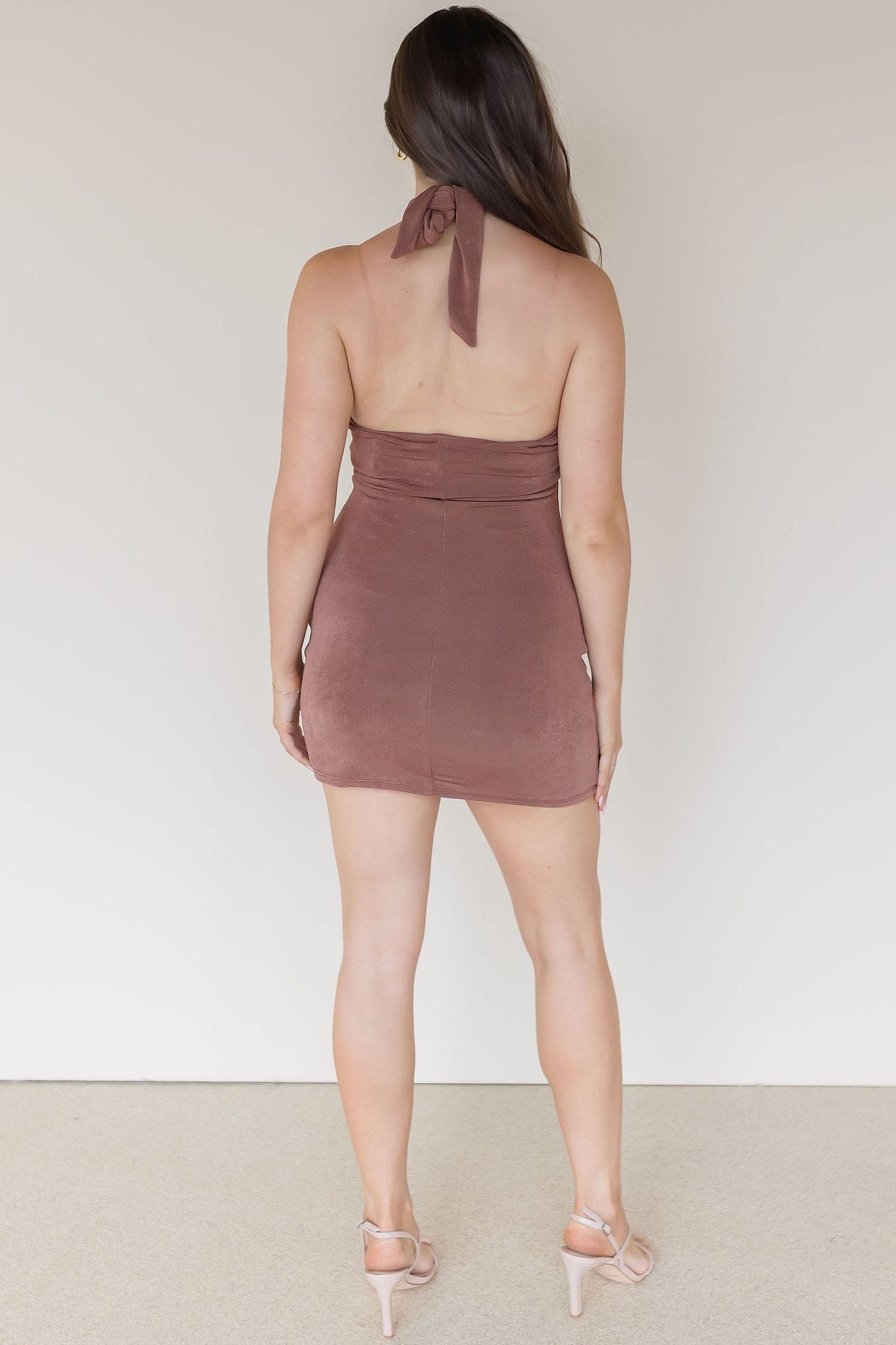 Bruna Halter Mini Dress Bruna Halter Mini Dress