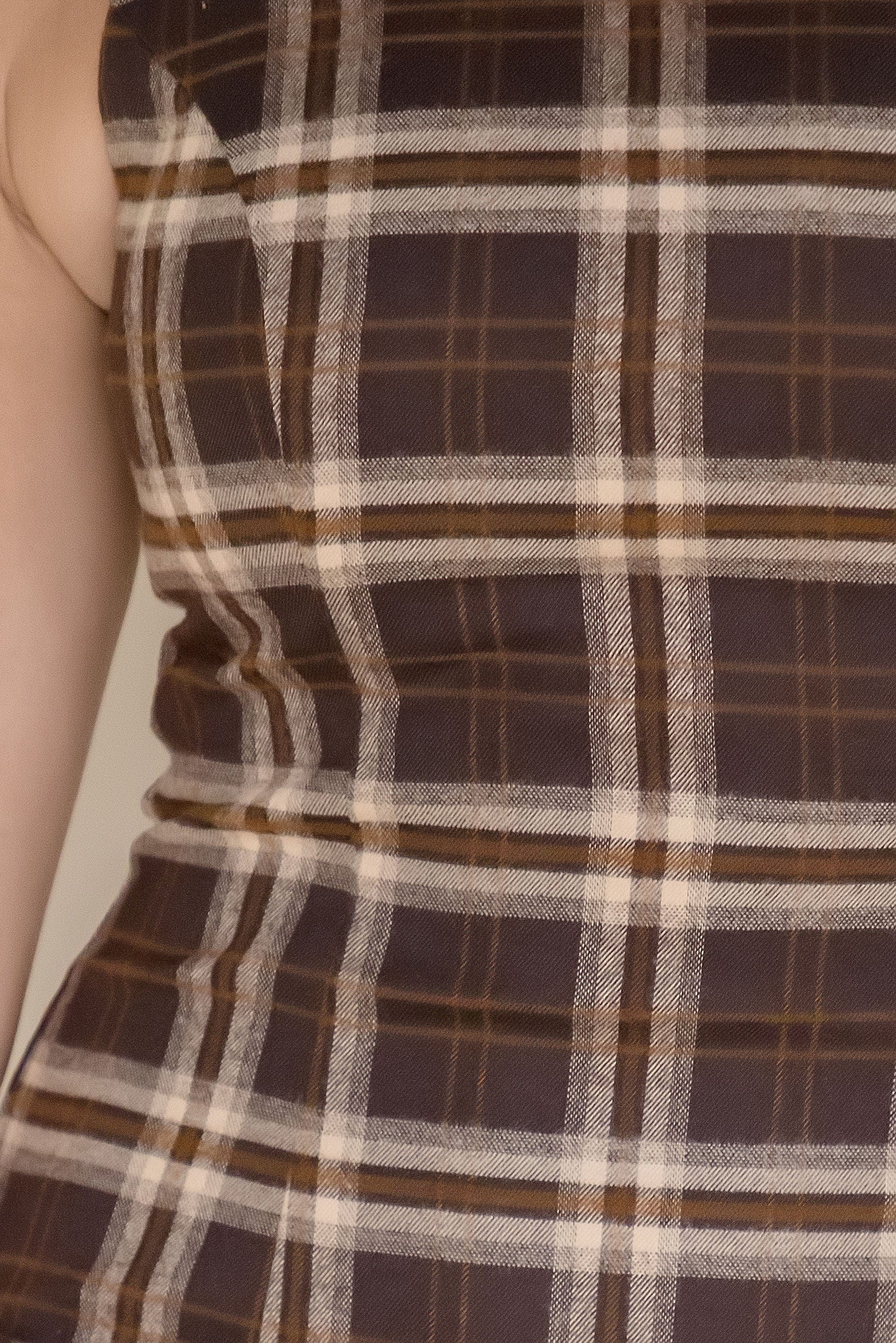 Hawthorne Drop Waist Plaid Mini Dress Hawthorne Drop Waist Plaid Mini Dress