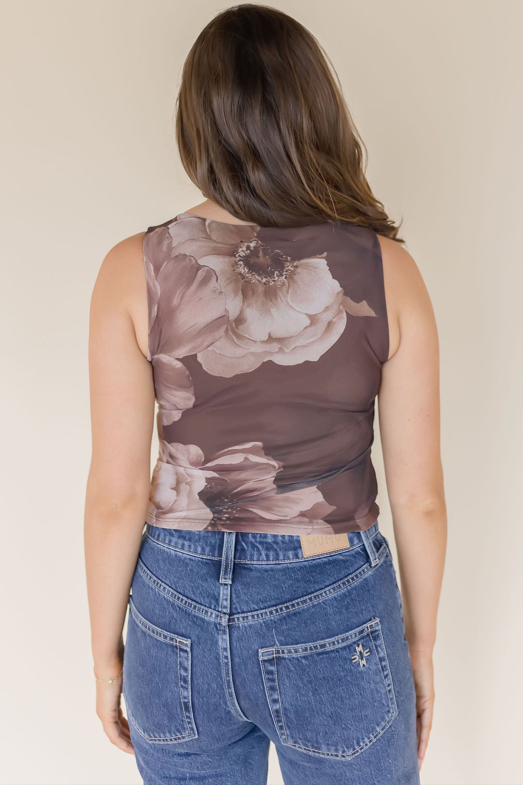 Celestine Floral Mesh Top Celestine Floral Mesh Top