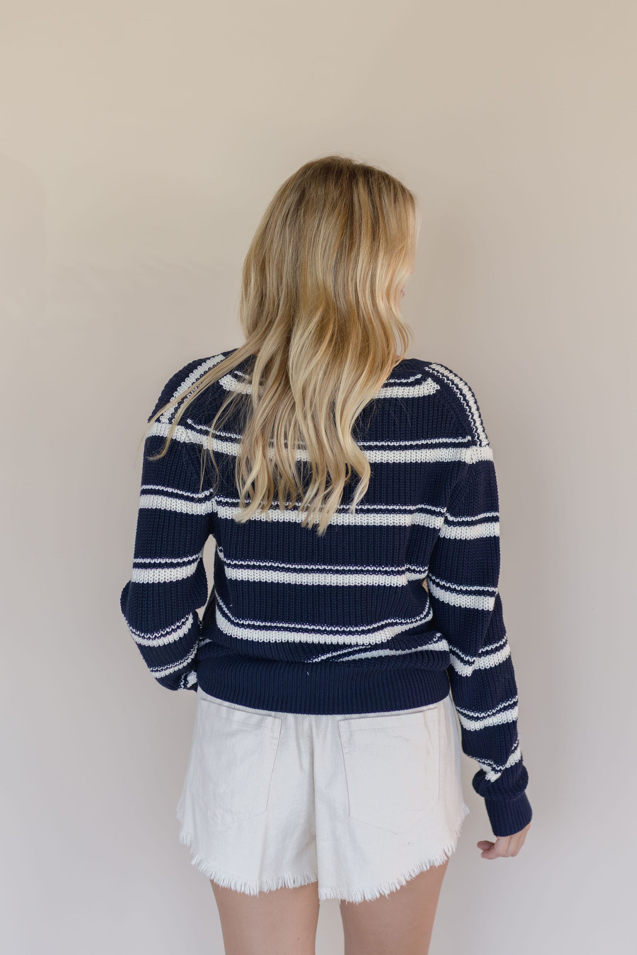 Maila Drawstring Frayed Short