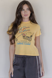 Not Your Mother's Choppers Burnout Vintage Tee