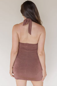 Bruna Halter Mini Dress Bruna Halter Mini Dress