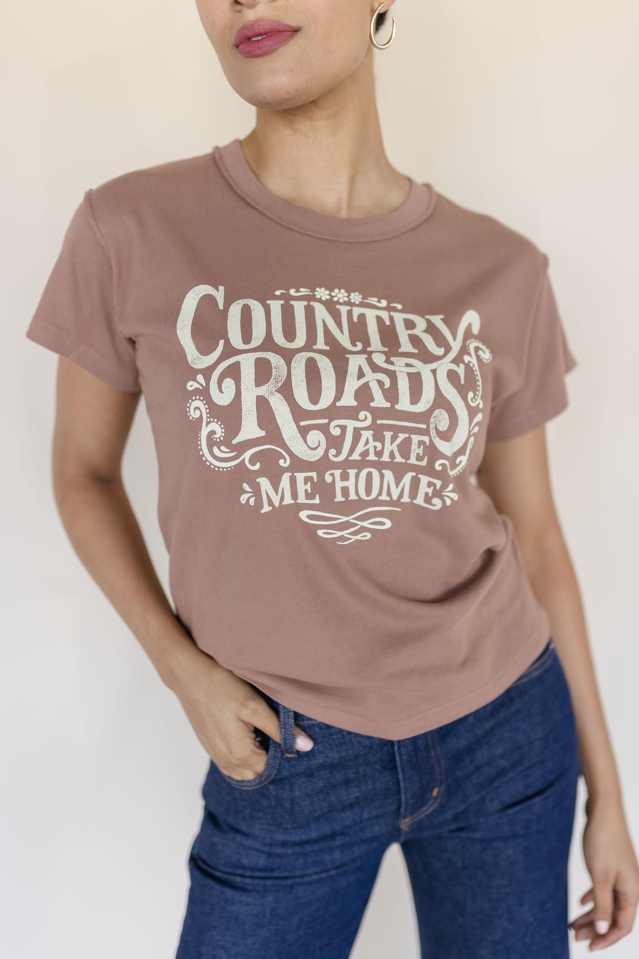 John Denver Country Road Reverse GF Tee John Denver Country Road Reverse GF Tee